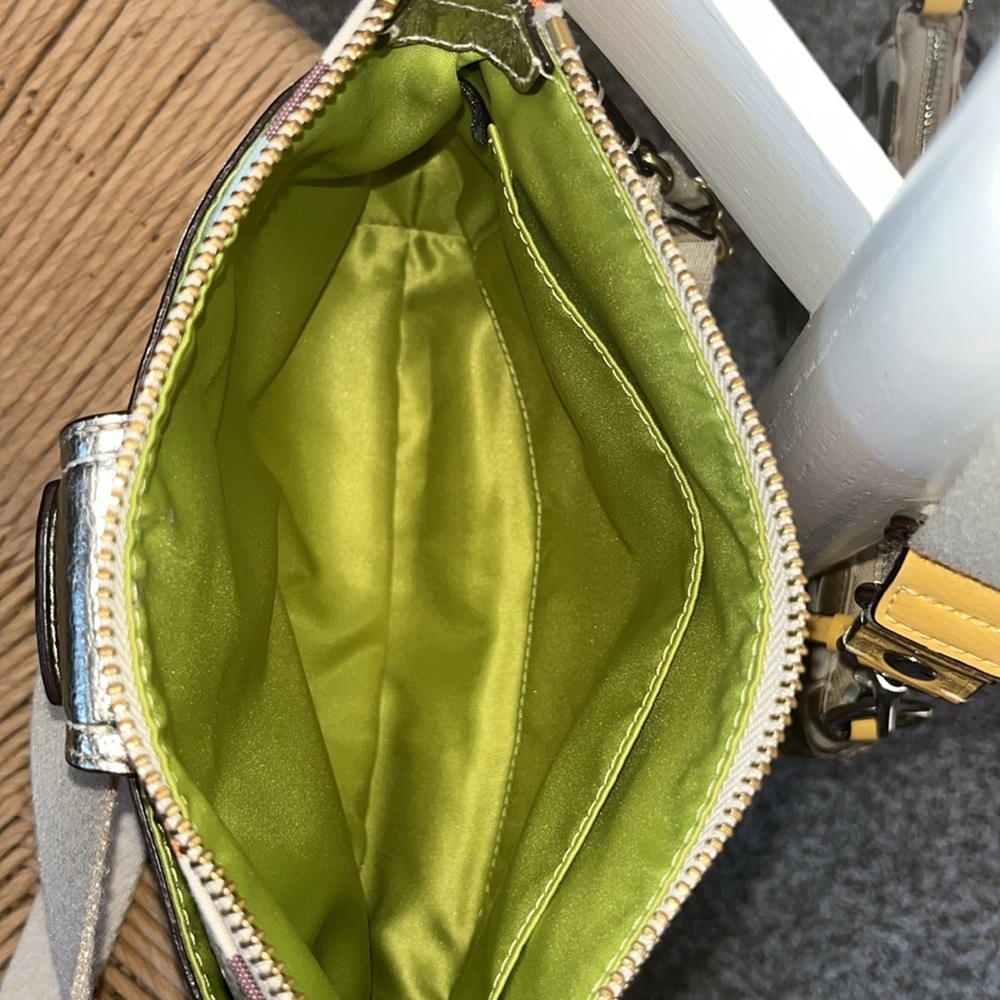 COACH Multicolor Striped Women's Crossbody bag. - Picture 5 of 6